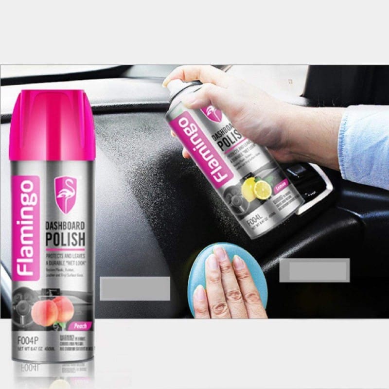 Picture of Flamingo Dashboard Polish for Car & Bike 450ml