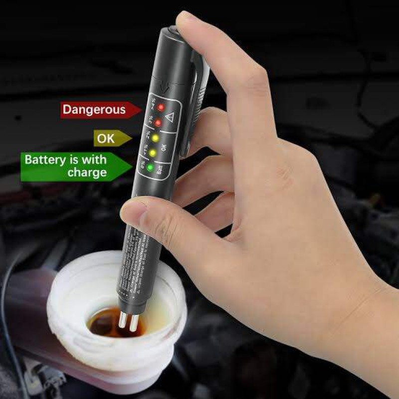 Picture of Brake Fluid Cheaker Accurate Oil Quality Check Pen Universal Brake Fluid Tester Car Digital Tester Automotive Testing Tool