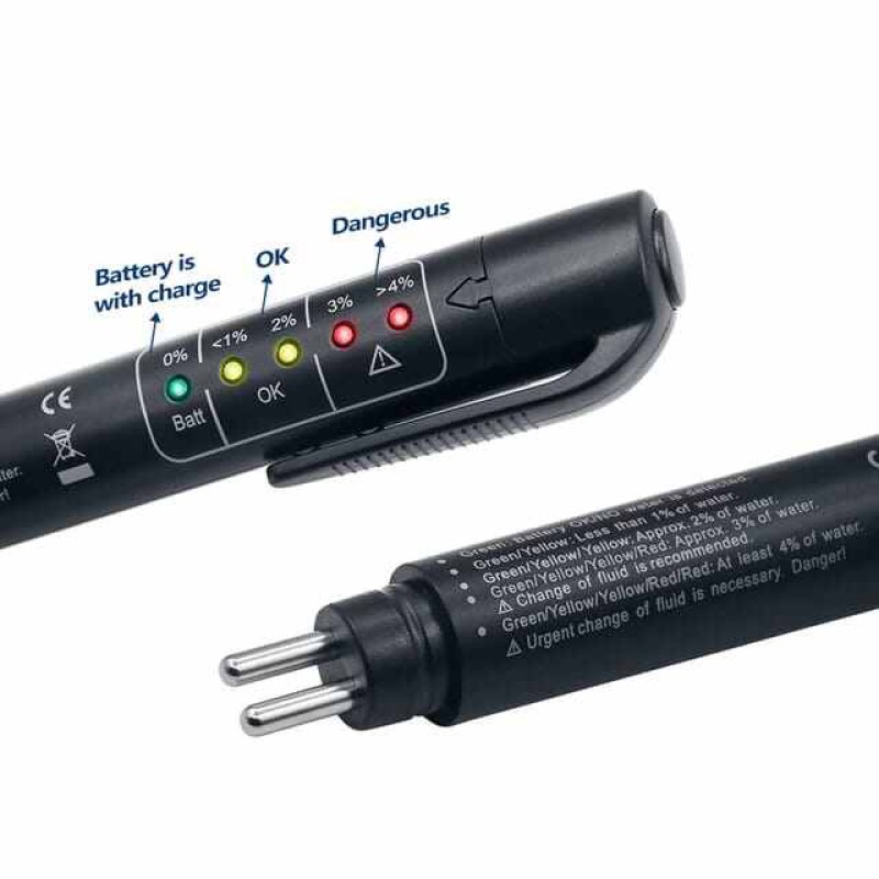 Picture of Brake Fluid Cheaker Accurate Oil Quality Check Pen Universal Brake Fluid Tester Car Digital Tester Automotive Testing Tool