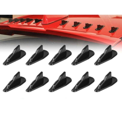 Picture of eBay Roof Shark Fins Spoiler Wing Kit 10Pc Vortex Generator Evo-Style