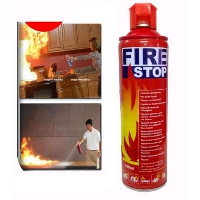 Picture of Fire Extinguisher Fire Stop Spray, Fire Spray 500ml - Red