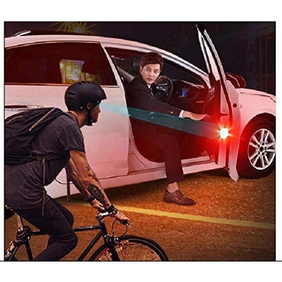 Picture of Universal Wireless Waterproof Car Door 5 LED Opened Warning Flash Light,Red 2 Pcs
