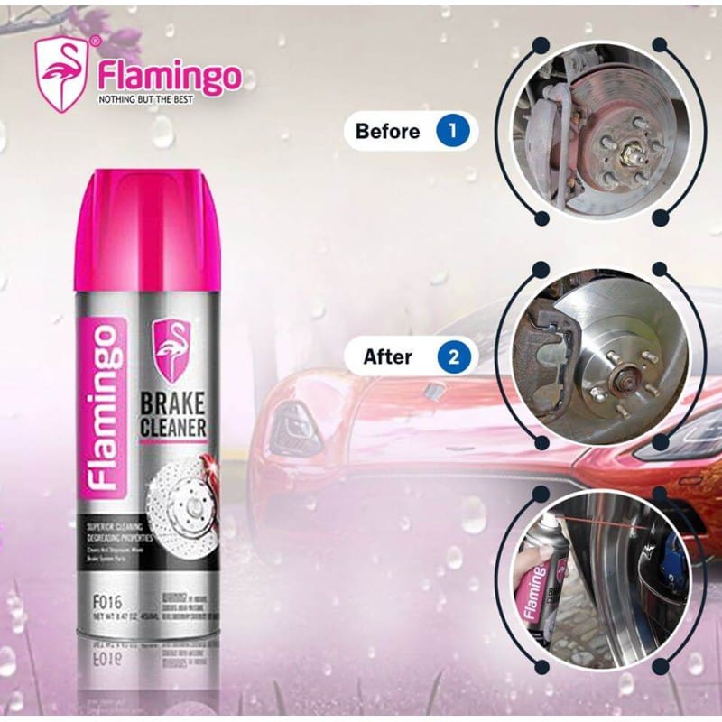 Picture of Flamingo BRAKE CLEANER excellent braking systems braking performance - 450ML