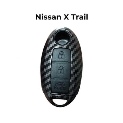 Picture of Nissan Xtrail Carbon Car Remote Cover - Black