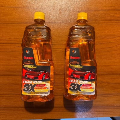 Picture of Premium Quality 3X Foam Car & Bike Shampoo 1 LTR - Gold