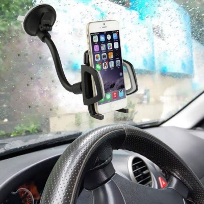 Picture of Car Windshield Mount Mobile Holder - Black