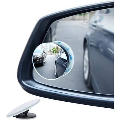Picture of 360 Degree Blind Spot Mirror For Car & Motorcycle - Black