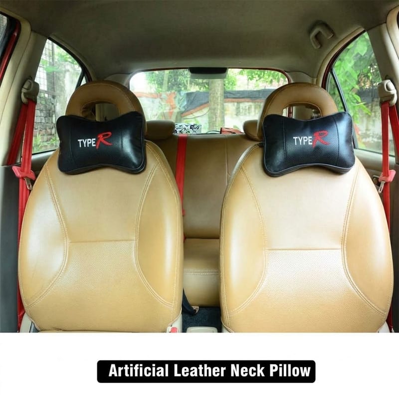 Picture of PU Leather Neck  Rest pillow TRD