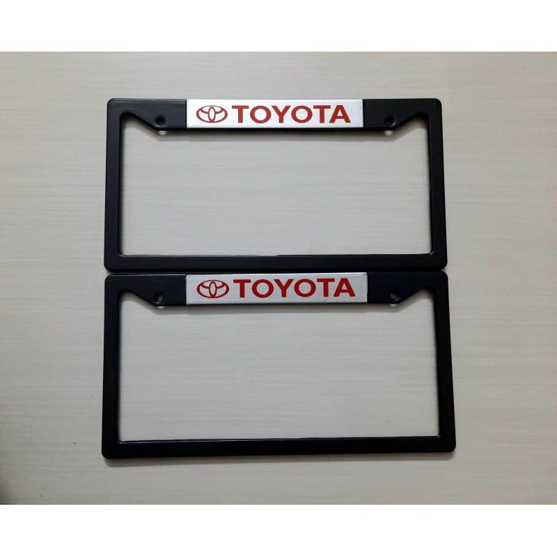 Picture of Prius Car Number Plate Cover [Prius] - Black