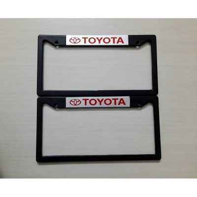 Picture of Prius Car Number Plate Cover [Prius] - Black