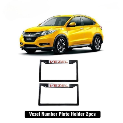 Picture of Vazel Car Number Plate Cover [Vazel] - Black