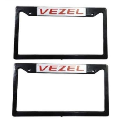 Picture of Vazel Car Number Plate Cover [Vazel] - Black