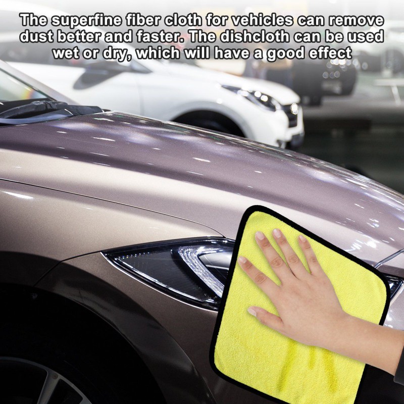Picture of Microfiber Towel 30 X 30 Cm - Yellow