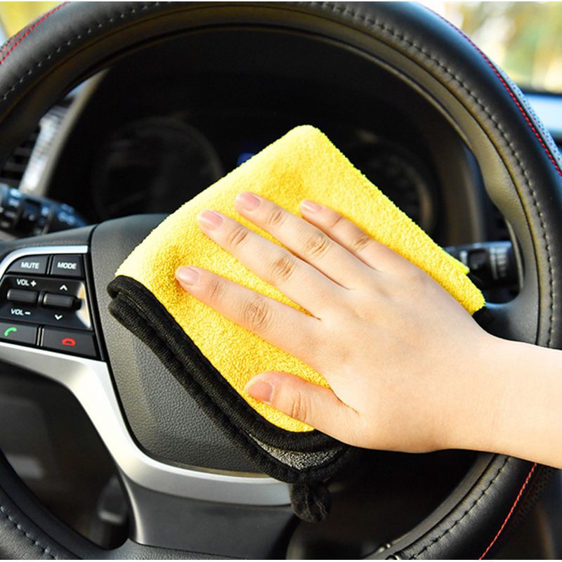 Picture of Microfiber Towel 30 X 30 Cm - Yellow