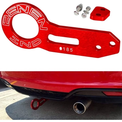 Picture of REAR TOW TOWING HOOK FOR UNIVERSAL CAR AUTO TRAILER RING ALUMINUM ALLOY, {