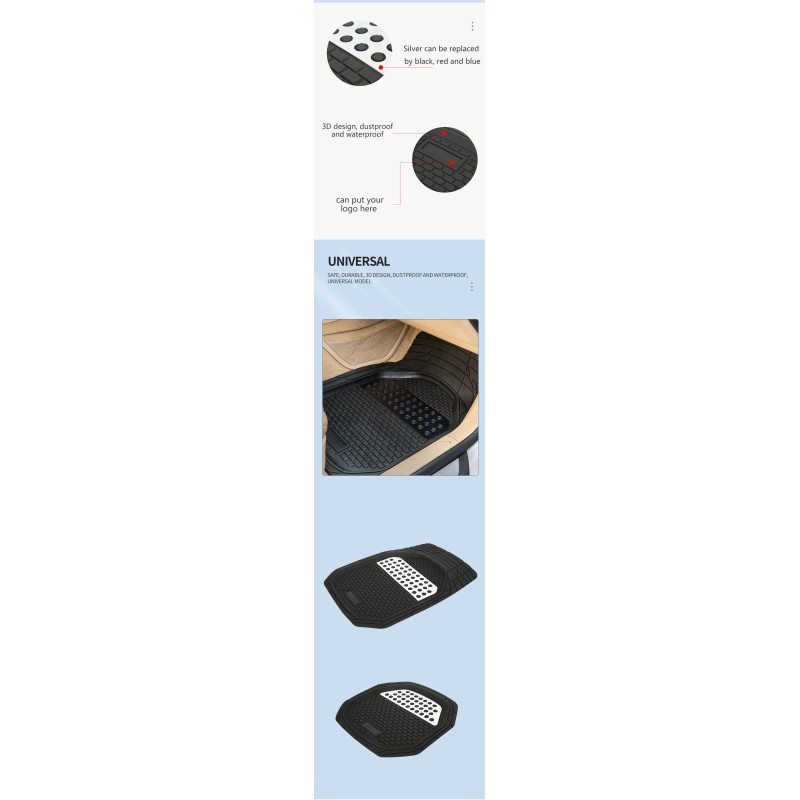 Picture of Universal Car Floor for all Sedan and Hatchback Crossover - Black