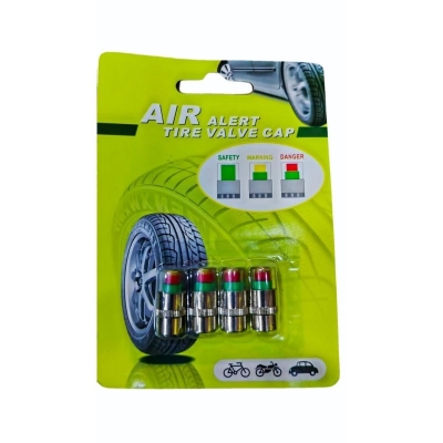 Picture of Air Alert Tire Valve Cap 4pcs/set Car Tire Pressure Monitor Valve Stem Caps
