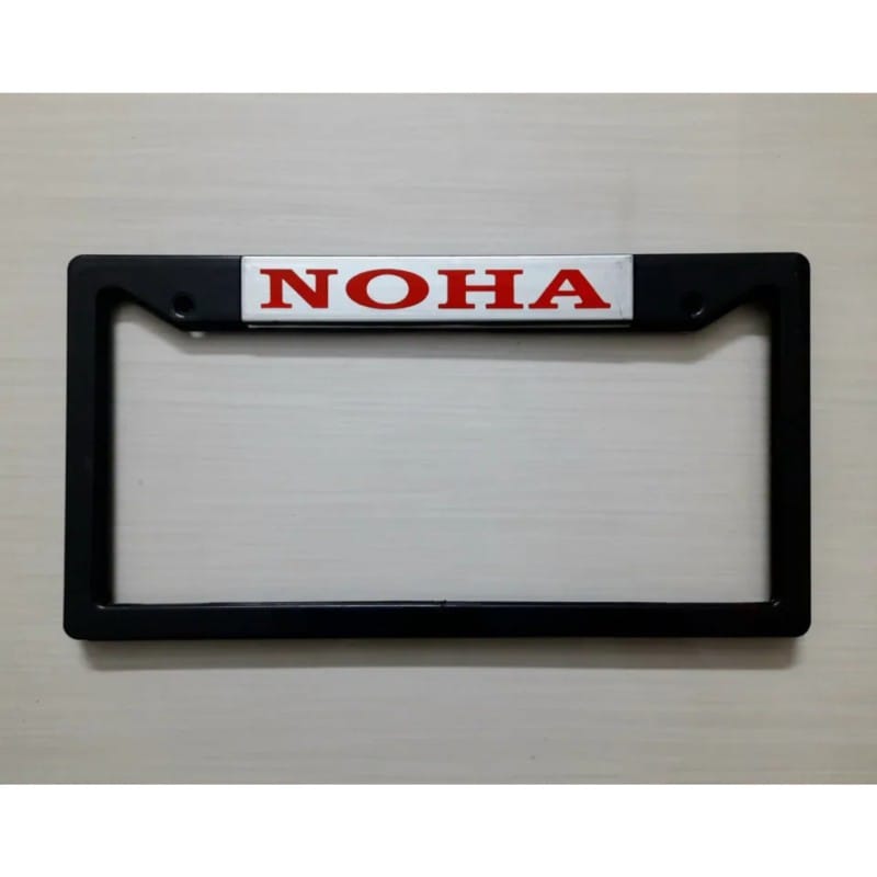 Picture of NOHA  Car License Number Plate Frame - (2 Pic -1 Set)