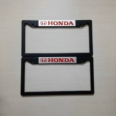 Picture of HONDA Premium  Car License Number Plate Frame - (2 Pis-1 Set)
