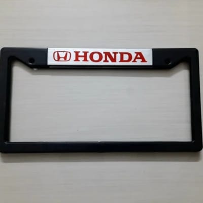 Picture of HONDA Premium  Car License Number Plate Frame - (2 Pis-1 Set)