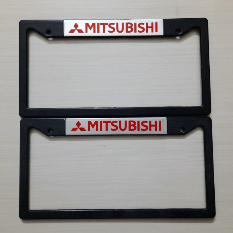 Picture of MITSUBISHI Car License Number Plate Frame - (2 Pis-1 Set)