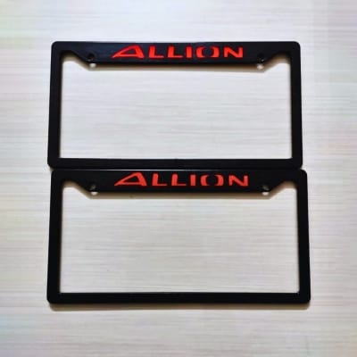 Picture of Allion Car License Number Plate Frame 2 PIS