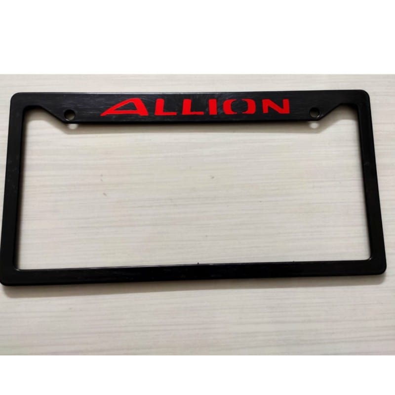 Picture of Allion Car License Number Plate Frame 2 PIS