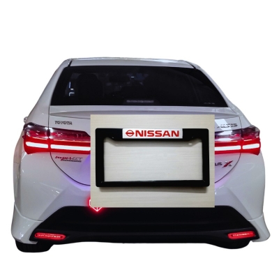 Picture of NISSAN Car Number Plate Frame /Casing Car License Plate 1 Set Best Quality products 2 PIS