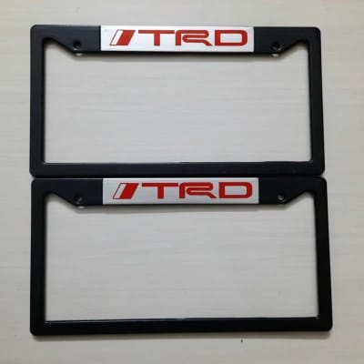 Picture of TRD  Car License Number Plate Frame - 2 Pis