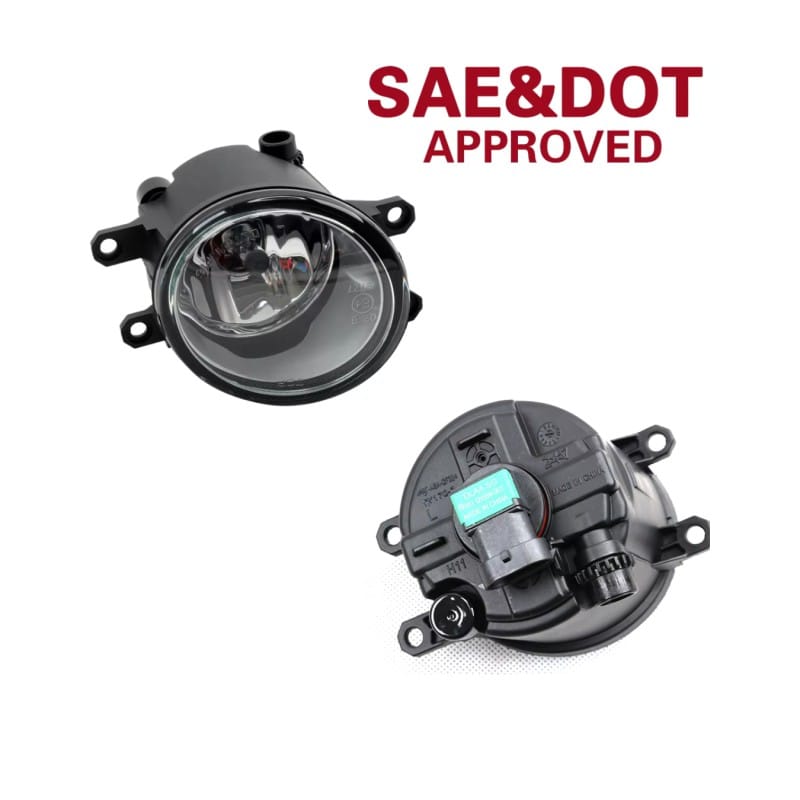 Picture of Toyota Corolla Fielder Axio Fog Light Replacement Axio Front Bumper Driving Fog Lamps Assembly Halogen Bulb - 2Pis 1 Pair