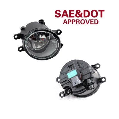 Picture of Toyota Corolla Fielder Axio Fog Light Replacement Axio Front Bumper Driving Fog Lamps Assembly Halogen Bulb - 2Pis 1 Pair