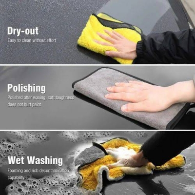 Picture of 60 × 40 CM High Quality Microfiber Towel 700 GSM For Your Premium Car