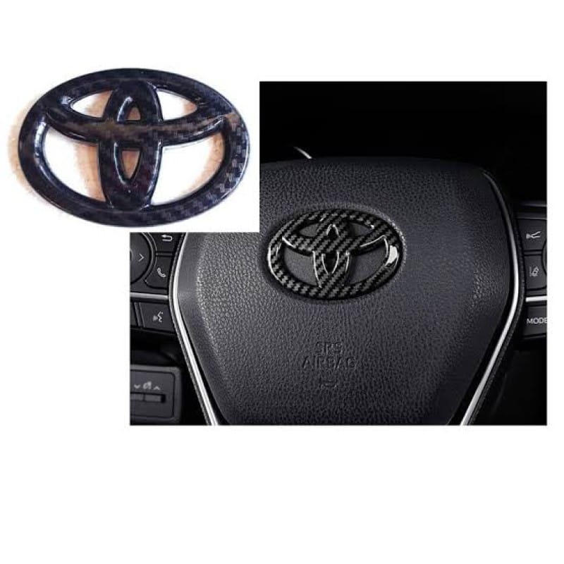 Picture of Car Sticker Steering Wheel Emblem Badge Decals Car Styling For Toyota
