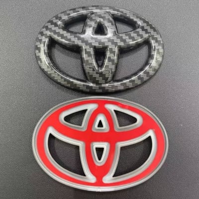 Picture of Car Sticker Steering Wheel Emblem Badge Decals Car Styling For Toyota