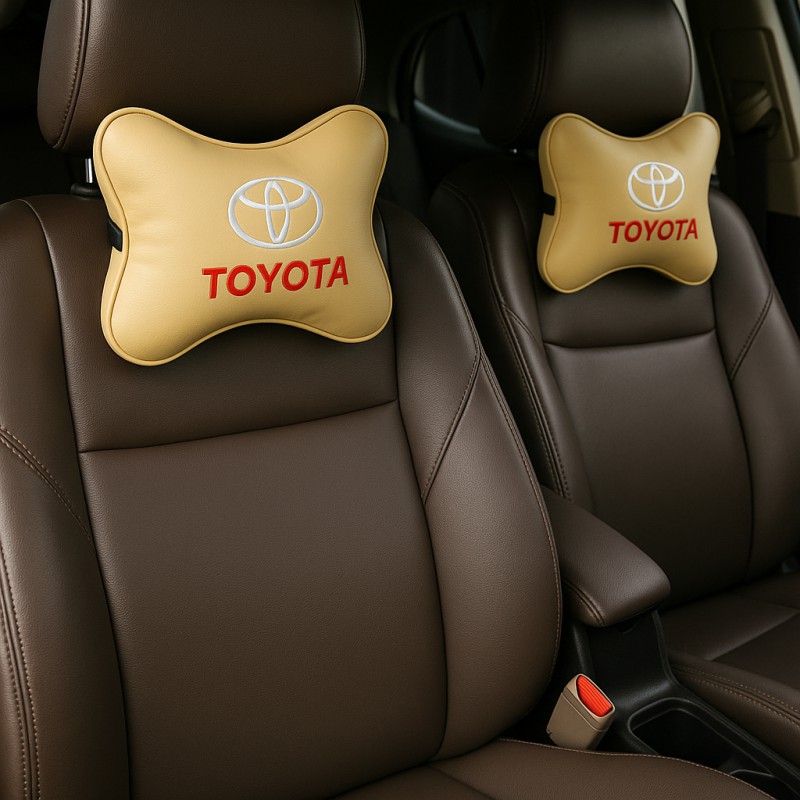 Picture of New Car Neck Rest Pillows 2 Pcs