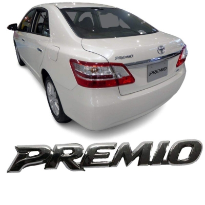 Picture of PREMIO MONOGRAM PLASTIC CHROME EMBLEM PACK OF 1