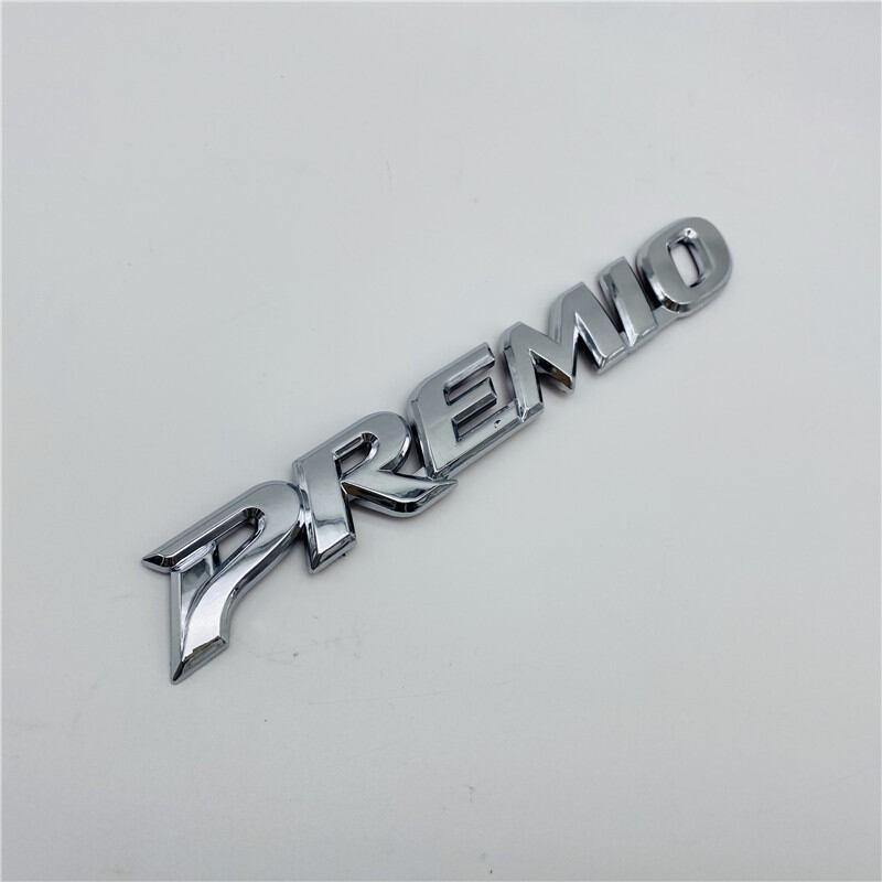 Picture of PREMIO MONOGRAM PLASTIC CHROME EMBLEM PACK OF 1