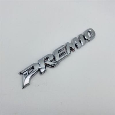Picture of PREMIO MONOGRAM PLASTIC CHROME EMBLEM PACK OF 1