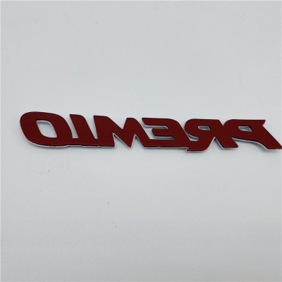 Picture of PREMIO MONOGRAM PLASTIC CHROME EMBLEM PACK OF 1