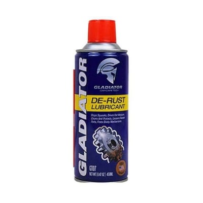 Picture of Gladiator De-Rust Lubricant 450ml, anti rust proof lubricant
