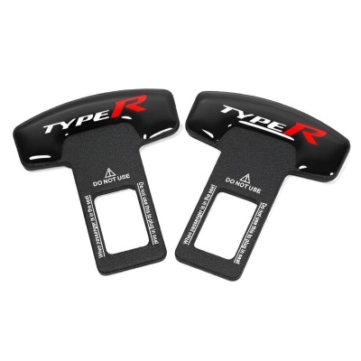 Picture of Car Seat balt Clip Metal With Car Brand Logo 2 pcs - Type R