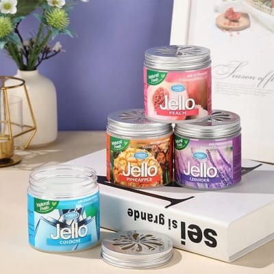 Picture of Jello Fresh Air Freshener – Natural Essential Oils for a Long-Lasting Fresh Aroma in Car, Office, and Home