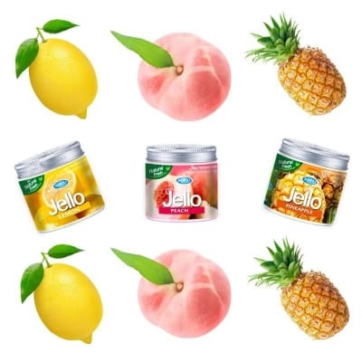Picture of Jello Fresh Air Freshener – Natural Essential Oils for a Long-Lasting Fresh Aroma in Car, Office, and Home
