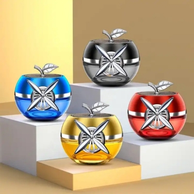 Picture of Premium Solar Powered Apple Car Perfume – Long-Lasting Freshness and Eye-Catching Design