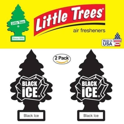 Picture of Little Trees Air Freshener - Black Ice 
(2PCS PACK)