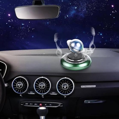 Picture of Car Solar Perfume Air freshener Car Fragrance Car Solar Rotating Perfume Dashboard Accessories car Organic Perfume| 