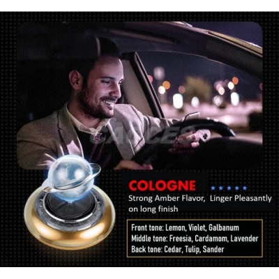 Picture of Car Solar Perfume Air freshener Car Fragrance Car Solar Rotating Perfume Dashboard Accessories car Organic Perfume| 