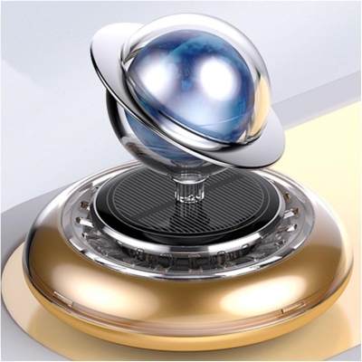Picture of Car Solar Perfume Air freshener Car Fragrance Car Solar Rotating Perfume Dashboard Accessories car Organic Perfume| 