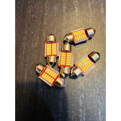 Picture of Super Bright 31mm LED Bulbs 4014 C5W Festoon Dome Interior car Ceiling Light