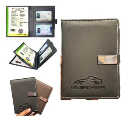Picture of Car Vehicle Documents Holder-BLACK -CAR DOCUMENTS HOLDER,CAR PAPER BAG, DOCUMENT COVER, CAR DOCUMENTS POUCH